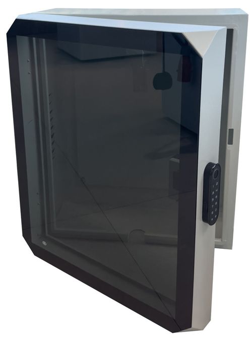 cumpără Boxă electrică EvDrive E-BOX-3, 50x60x25cm, Oțel Galvanizat, Acces cutie: PIN Cod, amprenta digitala în Chișinău 