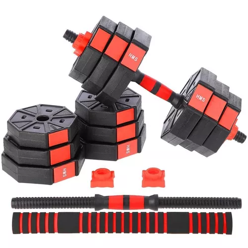 купить Гантель HMS 5512 Set gantere si bare 20kg SGC20 (17-57-030) в Кишинёве 