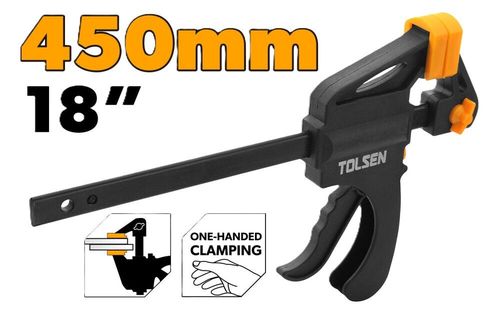 купить Струбцина Tolsen Clema bara clichet rapid 450mm (10206) в Кишинёве 