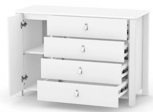 купить Комод-пеленатор Veres 35.2.351.2.06 Монако 1200 белый в Кишинёве 