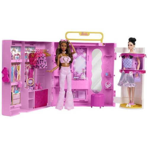 купить Кукла Barbie JJP01 Гардероб Делюкс в Кишинёве 