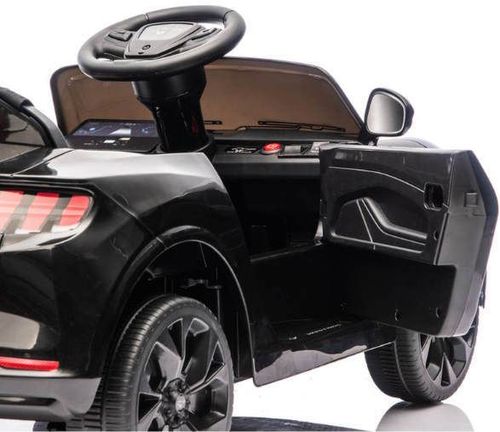 cumpără Mașină electrică pentru copii Kids car 8010341-2CR_Black Ford Mustang Mach-E, 24V5AH, scaune din piele în Chișinău 