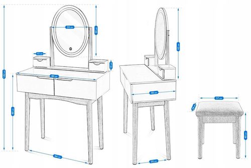 купить Стол Jumi CM-920576 , 140x80x40cm, Alb в Кишинёве 