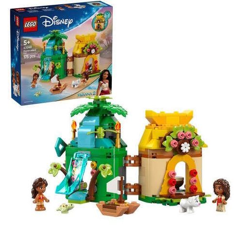 cumpără Set de construcție Lego 43260 Disney Insula de distracție a Moanei în Chișinău 