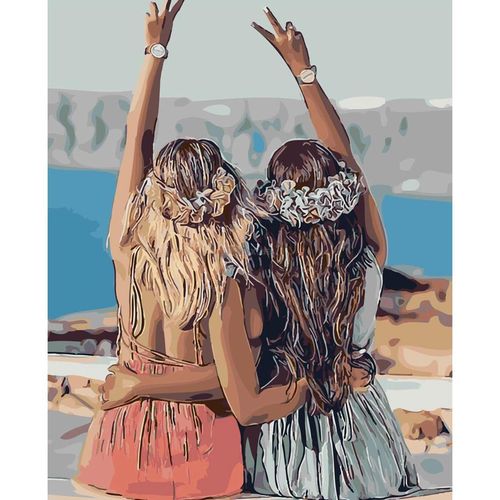 cumpără Tablou pe numere Strateg SY6260 Prietenii 40x50 în Chișinău 