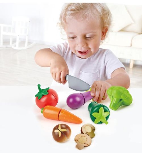 купить Игрушечная кухня и посуда Hape E3161B GARDEN VEGETABLES в Кишинёве 