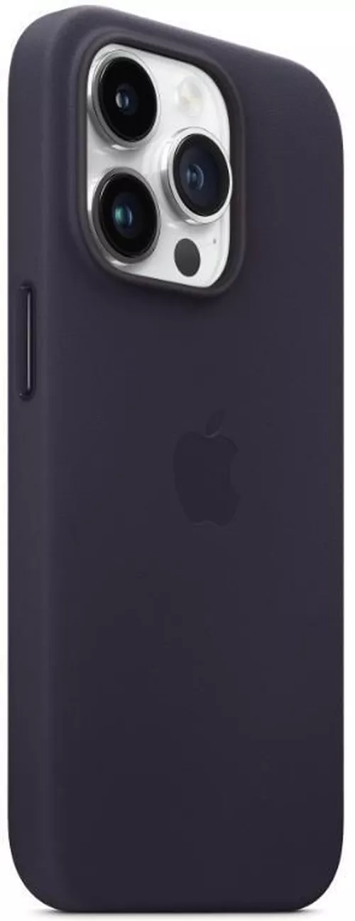купить Чехол для смартфона Apple iPhone 14 Pro Leather Case with MagSafe, Ink MPPJ3 в Кишинёве 