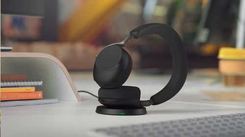купить Наушники беспроводные Jabra 37599-989-889 Evolve3 75, UC, Link390c, Black, WLC Chrg в Кишинёве 