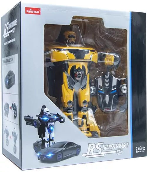 купить Радиоуправляемая игрушка Rastar 74720 masina-transformer 1:14, galbena, 58253 в Кишинёве 