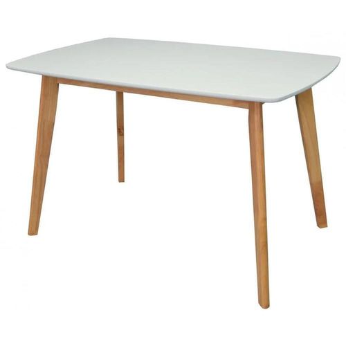 купить Комплект стол и стулья Evelin di Costacurta стол Cooper White/Bella beech + 4 QT-284Wo Light beige в Кишинёве 