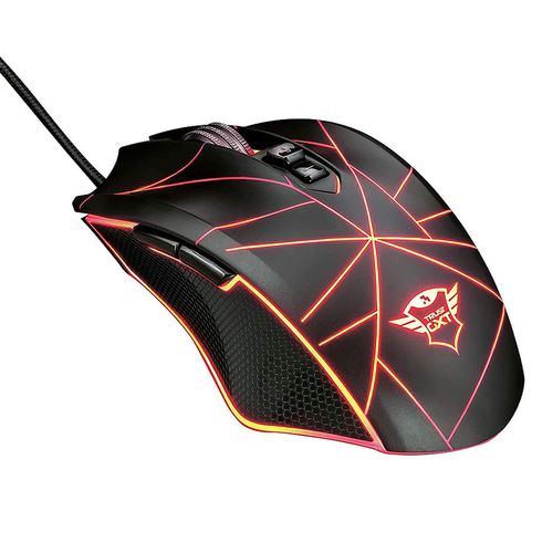 купить Мышь игровая Trust Gaming GXT 160 Ture RGB Mouse, 250 - 4000 dpi, 7 Programmable button, RGB lighting, 1,7 m USB, Black в Кишинёве 