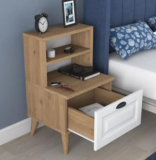 cumpără Noptieră Trendy BD105-2786, Nuc, 45x74x40cm (GTR001563) în Chișinău 