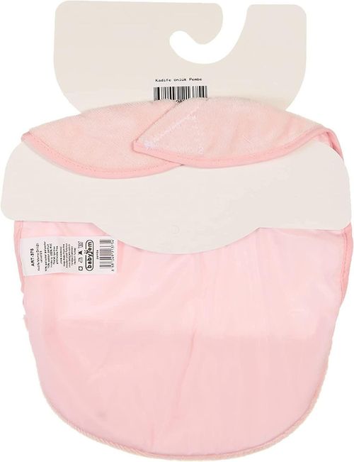 купить Слюнявчики BabyJem 375 Baveta cu buzunar Velvet Roz в Кишинёве 