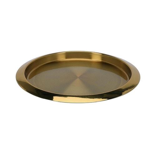 cumpără Tavă de bucătărie Excellent Houseware 26541 Tava metalica D35сm Etched Squares, aurie în Chișinău 