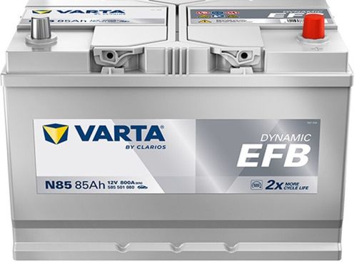 купить Автомобильный аккумулятор Varta 85AH 800A(JIS) клемы 0 (306x173x225) S4 028 EFB (585501080K262) в Кишинёве 