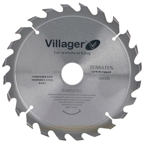 cumpără Disc de tăiere Villager Disc taiere lemn 185x25.4/20x2.2, 24T (033420) în Chișinău 