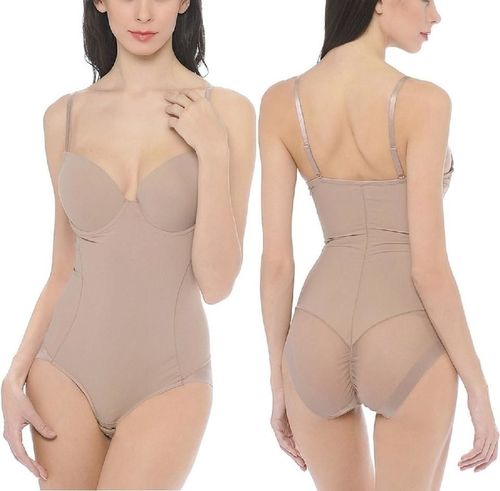 Body modelator cu cupe Ysabel Mora 19625 neutral 