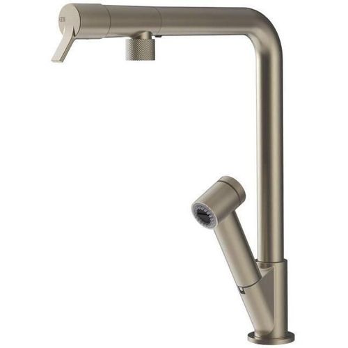cumpără Bateria bucătărie Gessi 60640-149 Fisso Finox Brushed Nickel în Chișinău 