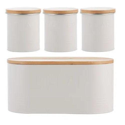 купить Контейнер для хранения пищи Typhoon 1401.027 Set de cutii Essentials (crem) 4buc в Кишинёве 