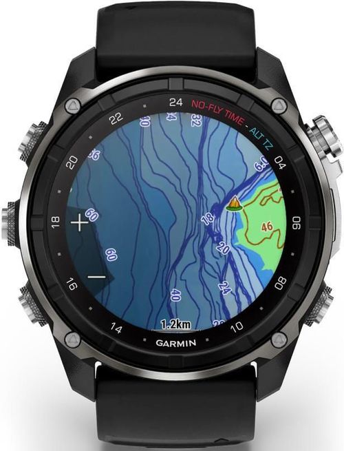 купить Смарт часы Garmin Descent Mk3i, 51mm, Bare Ti/Blk в Кишинёве 