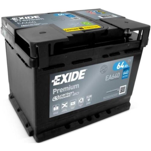 купить Автомобильный аккумулятор Exide PREMIUM 12V 64Ah 640EN 242x175x190 -/+ (EA640) в Кишинёве 