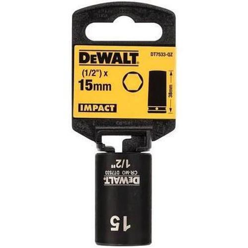 cumpără Set de tubulare, bite, duze DeWalt Cap hexagonal impact DT7533 (Scurte) 15mm 1/2 în Chișinău 