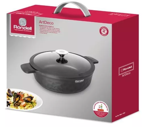 cumpără Tigaie saute Rondell RDA-1255 ArtDeco 28cm în Chișinău 