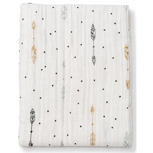 cumpără Accesoriu pentru înfășat PernaMea Fasa Muselina 2str 110x110cm Săgeți (PM.101559/8) în Chișinău 