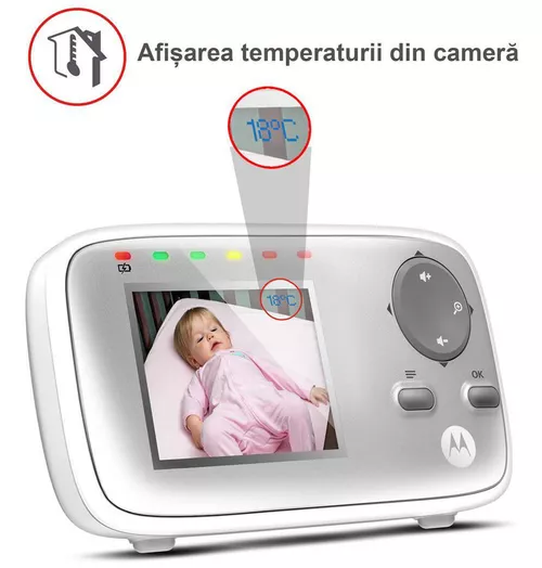 купить Видеоняня Motorola MBP482 (Baby monitor) в Кишинёве 