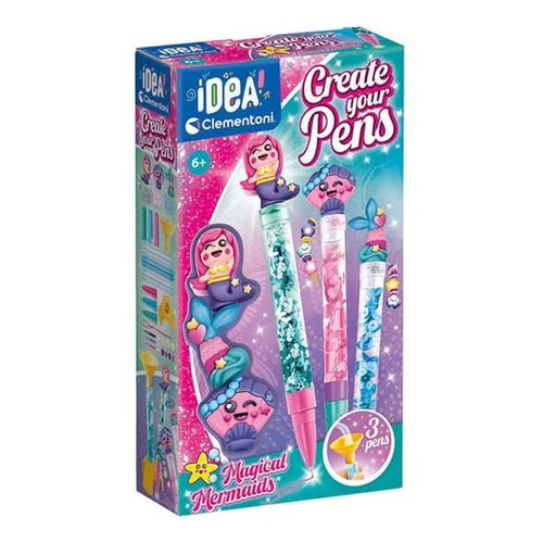 купить Набор для творчества Clementoni Creeaza-ti propriile pixuri - Sirene magice (18131) в Кишинёве 