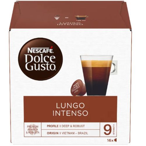 купить Кофе Nescafe Dolce Gusto Lungo Intenso 144g (16capsule) в Кишинёве 