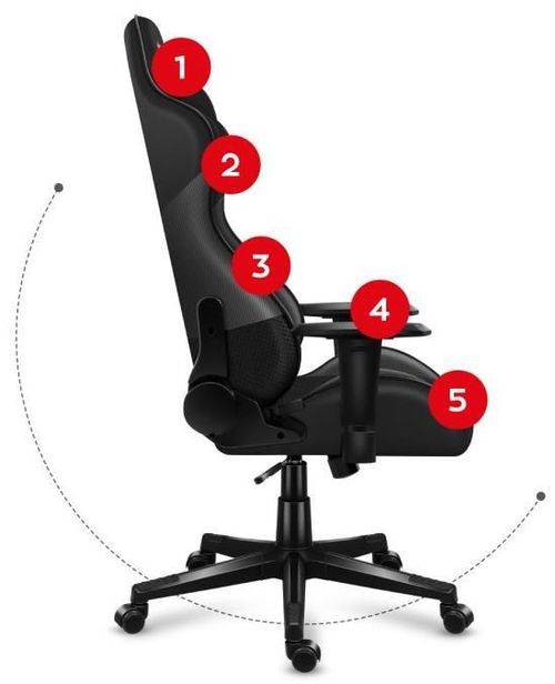 купить Офисное кресло Huzaro Force 6.2 carbon в Кишинёве 