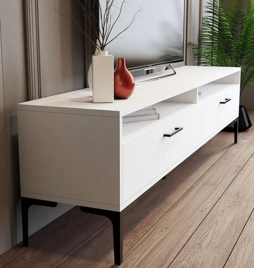 cumpără Comodă TV Trendy Istanbul 2, Alb în Chișinău 