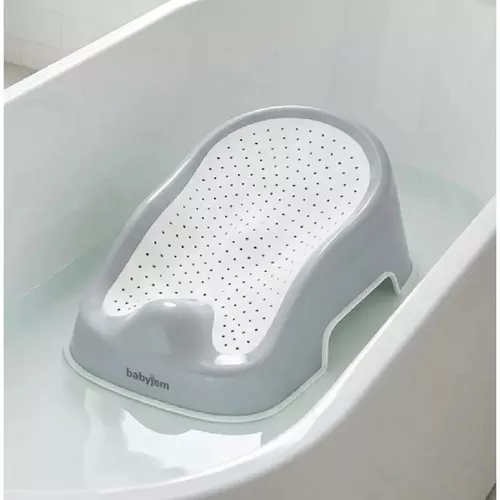 cumpără Cădiță BabyJem 916 Suport pentru baie Soft Touch, Soft Grey în Chișinău 