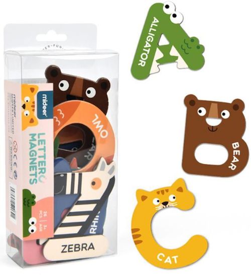 cumpără Jucărie Mideer MD2064-CT01 Litere magnetice, 26 elem. în Chișinău 