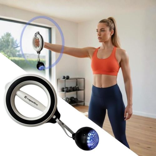 cumpără Expander inSPORTline 13456 Antrenor gyroscopic pt brat Griphoop IN30685-1 black-white în Chișinău 