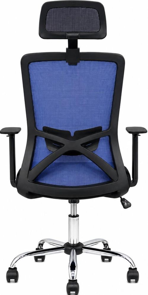 купить Офисное кресло ART Smart-215-Headrest OC, albastru в Кишинёве 
