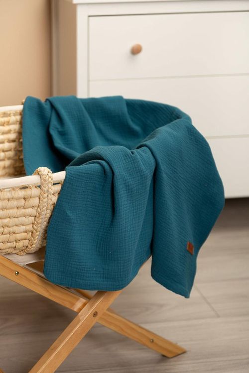 cumpără Set de perne si plapume Sensillo 42801 Plapuma muselina Ocean 75*100cm în Chișinău 