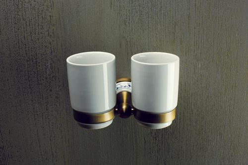 купить Стакан для зубных щёток Bemeta Kera dublu ceramic perete 144710027 в Кишинёве 