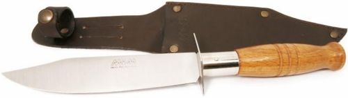 купить Нож MAM 70 Light Hunting Knife With Wood Handle And Leather Case в Кишинёве 