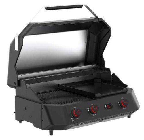 купить Мангал Cozze 90505 gratar pe gaz G-800 3 Burner Combo Plancha-Grill в Кишинёве 