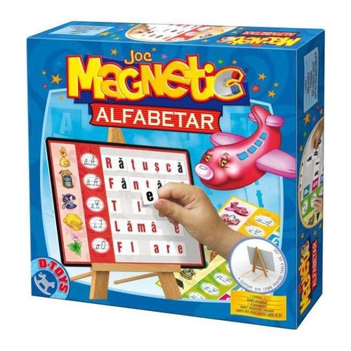 cumpără Puzzle misc 7746 Joc Magnetic Alfabetar cu tabla 41256 în Chișinău 