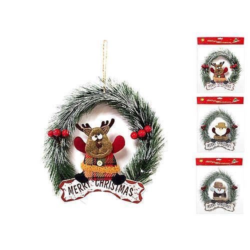 cumpără Decor de Crăciun și Anul Nou Promstore 20086 Decor pentru usa "Merry Christmas" 25cm, inscriptie jos în Chișinău 
