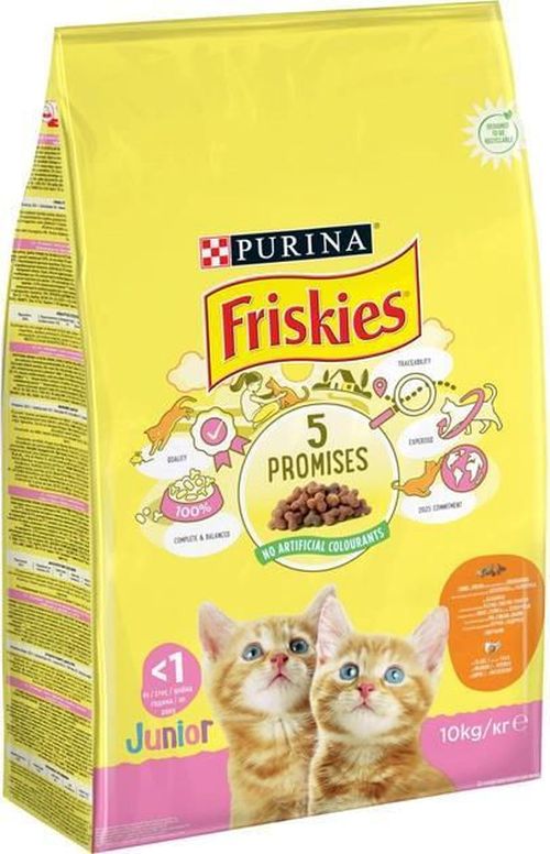 cumpără Hrană pentru animale de companie Purina Friskies Junior hr.usc. p/pisoi (pui,lapte,legume) 10kg în Chișinău 