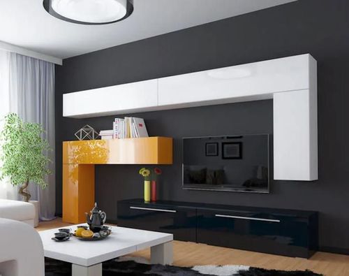cumpără Set mobilă living Indart Livingul Kubo 01 (360x43x210) în Chișinău 
