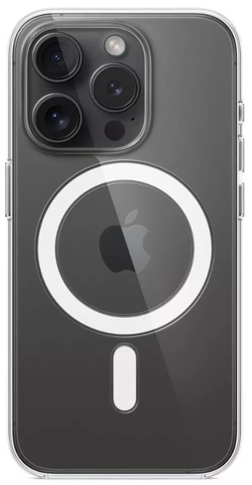 cumpără Husă pentru smartphone Apple iPhone 15 Pro Clear MagSafe MT223 în Chișinău 