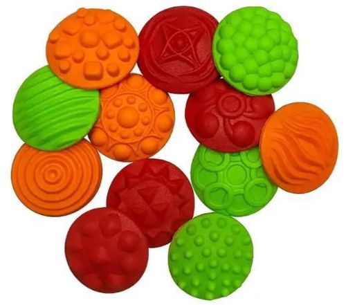 купить Коврик игровой Ortek 13098 Коврик-пазл массажный, 12эл в Кишинёве 