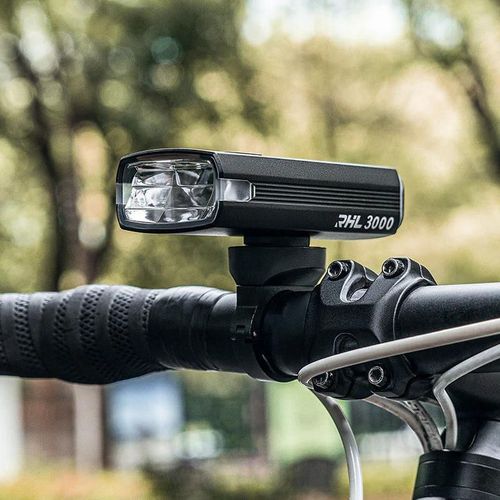 купить Аксессуар для велосипеда Rockbros 24710008001 Lanterna frontala pentru bicicleta 3000LM, cu bateria externa в Кишинёве 