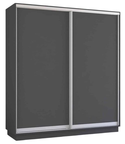 cumpără Dulap Mobildor-Lux Fox uși glisante din PAL (200x60x230H cm) Anthracite în Chișinău 