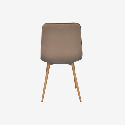 купить Комплект стол и стулья Evelin di Costacurta стол HV-27V Light Brown + 6 стульев YTC-080Wo Bluvel-40 в Кишинёве 